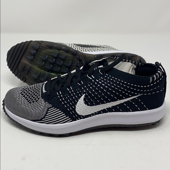 nike men's flyknit racer g golf shoes